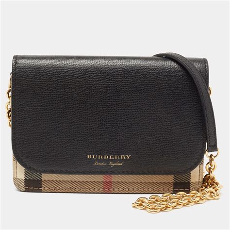 burberry small canvas check and leather crossbody bag|burberry crossbody bag vintage.